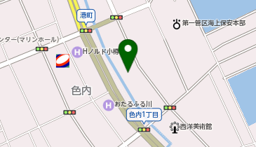 小樽芸術村 浮世絵美術館の地図画像