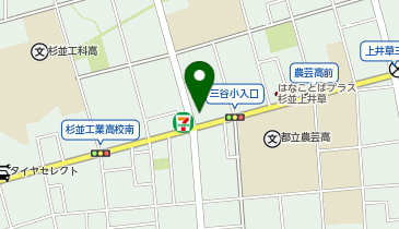 果実屋珈琲 杉並上井草店の地図画像