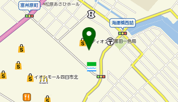 ロピア 四日市北店の地図画像
