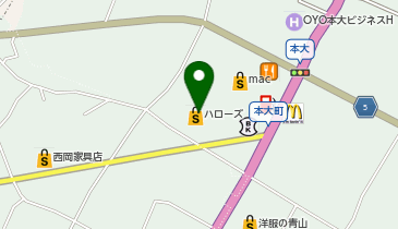 元祖からあげ本舗 かたに商店 観音寺店の地図画像