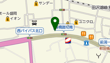 Apple(アップル)製品取扱店 ケーズデンキ 盛岡西本店の地図画像