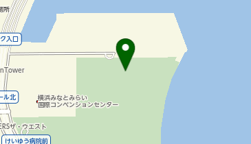 横浜ティンバーワーフの地図画像