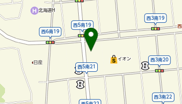 イオン 帯広店の地図画像