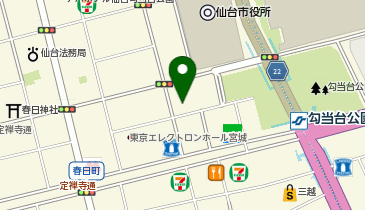 株式会社 エキスパート仙台の地図画像