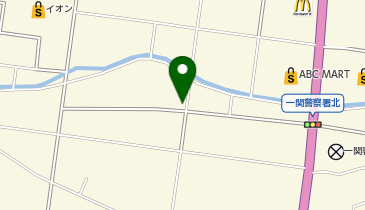 ヤマダホームズ 一関展示場の地図画像