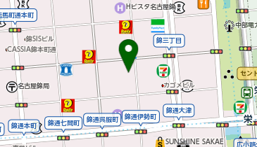 尾張ラーメン 第一旭 錦店の地図画像