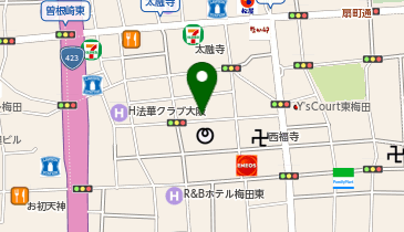 STUDIO1000(スタジオセン)の地図画像