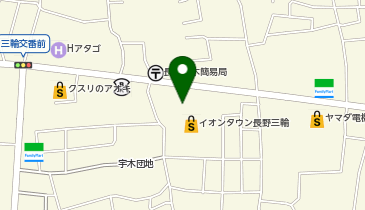 ZWEI長野の地図画像