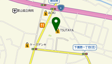 だがし夢や 文苑堂書店富山豊田店の地図画像