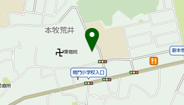 横浜市本牧和田地域ケアプラザの地図画像