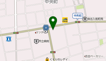 讃岐うどん桃山亭 坂出店の地図画像