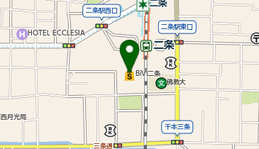 麺匠たか松 二条店の地図画像