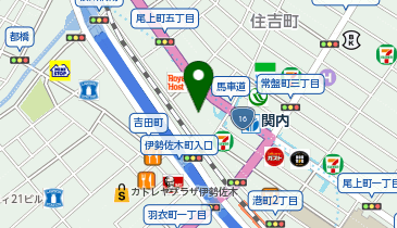 コゾウタン 関内の地図画像