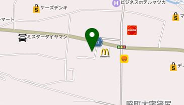 セルフうどん やま 脇町店の地図画像