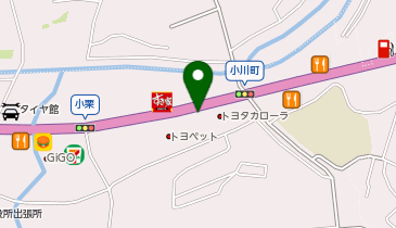 ふくの家の地図画像