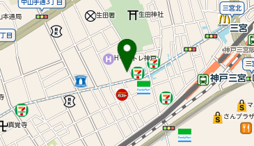鉄板鍋 美里の地図画像