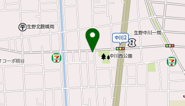 アリハラルレストラン 生野店の地図画像