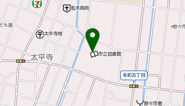 Cafe DOT(カフェ ドット) ののいちの地図画像