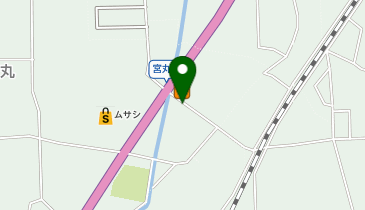 うま鰻 砺波店の地図画像