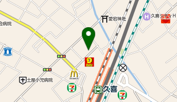 アサイー工房 久喜店の地図画像