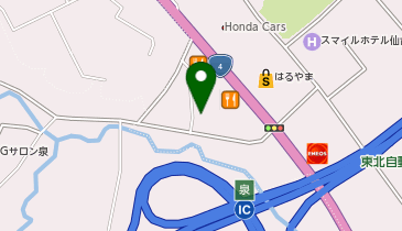 INDIAN RESTAURANT GANESH(インド レストラン ガネーシャ) 泉店の地図画像