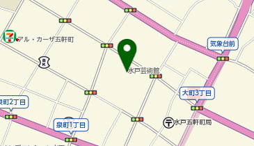 サザコーヒー 水戸芸術館店の地図画像