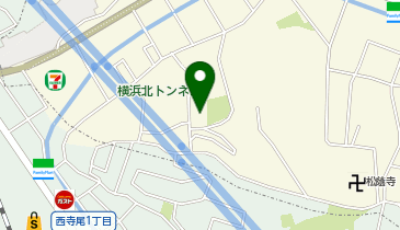 横浜市東寺尾地域ケアプラザの地図画像