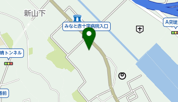 横浜市新山下地域ケアプラザの地図画像