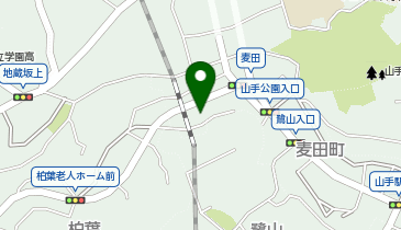 横浜市麦田地域ケアプラザの地図画像