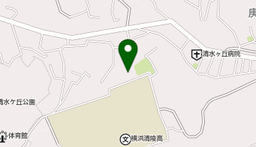横浜市清水ケ丘地域ケアプラザの地図画像