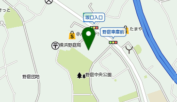 横浜市野庭地域ケアプラザの地図画像