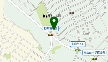 横浜市日限山地域ケアプラザの地図画像