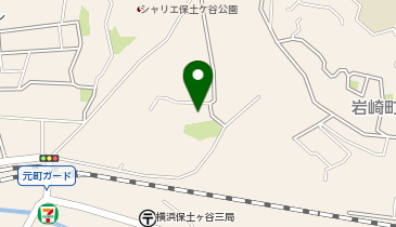 横浜市岩崎地域ケアプラザの地図画像