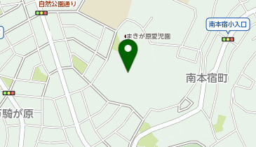 横浜市万騎が原地域ケアプラザの地図画像