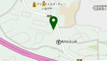 横浜市左近山地域ケアプラザの地図画像