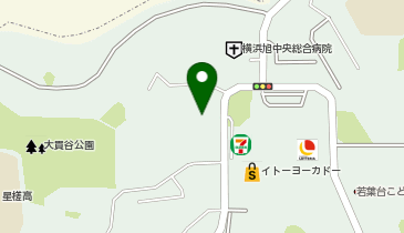 横浜市若葉台地域ケアプラザの地図画像