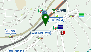 横浜市二俣川地域ケアプラザの地図画像