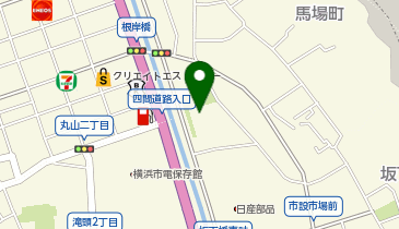 横浜市根岸地域ケアプラザの地図画像