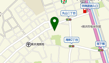 横浜市滝頭地域ケアプラザの地図画像