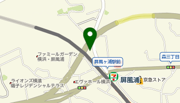 横浜市屏風ヶ浦地域ケアプラザの地図画像