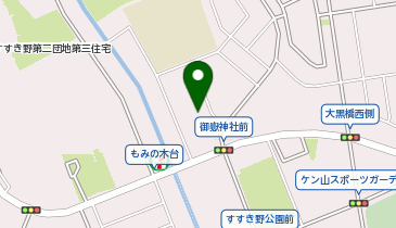 横浜市すすき野地域ケアプラザの地図画像