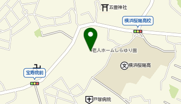 横浜市汲沢地域ケアプラザの地図画像