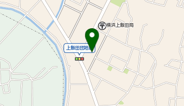 横浜市上飯田地域ケアプラザの地図画像