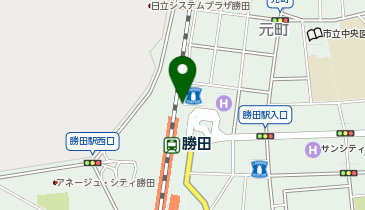SAZA COFFEE(サザコーヒー) 勝田駅前店の地図画像