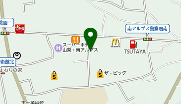 理容cut-A(理容カットエー) 南アルプス店の地図画像