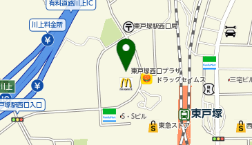 英会話教室・スクールECC 東戸塚校の地図画像