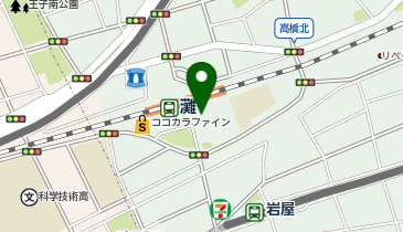 東部在宅障害者福祉センターの地図画像