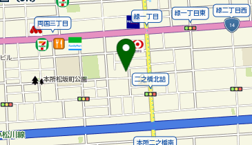 あおい義肢製作所の地図画像