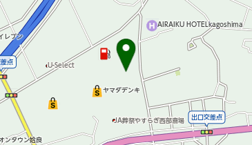 ヤマダホームズ 姶良展示場の地図画像