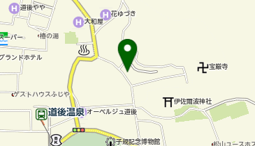 ウラ道後の地図画像